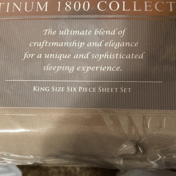 New in package king size sheets from QVC - Picture 4 of 9